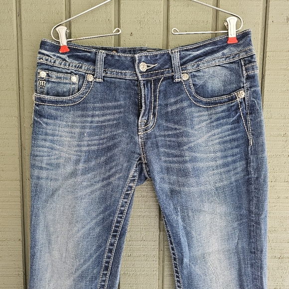 Miss Me boot cut indie 30 western jeans - Picture 4 of 13